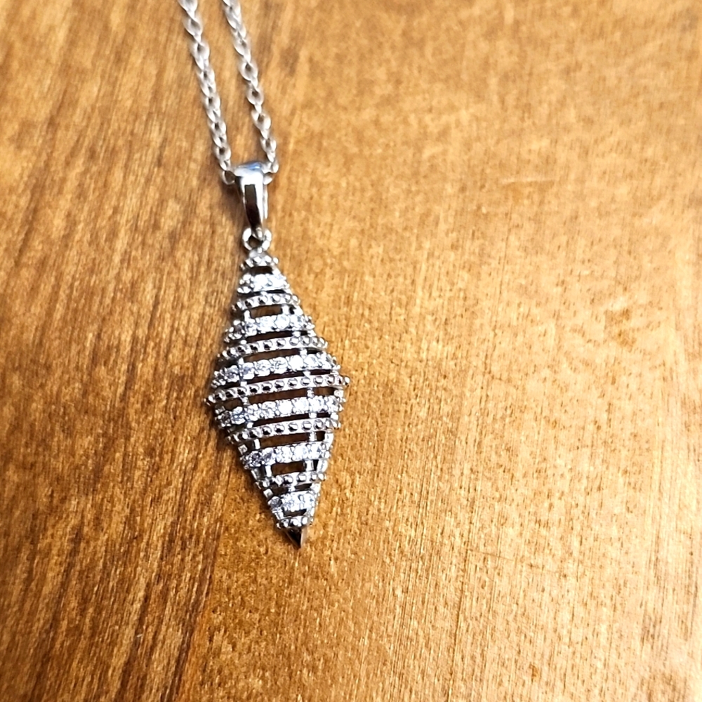 Charmed Aroma costume jewelry 925 silver pendant necklace
